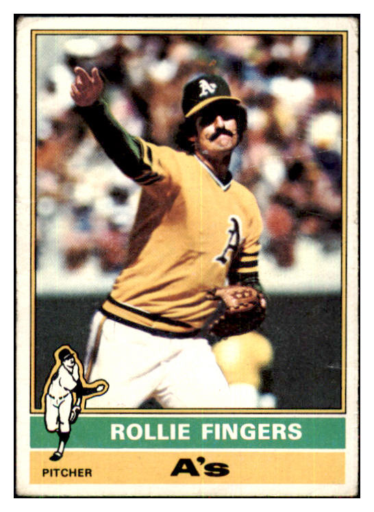 1976 Topps Baseball #405 Rollie Fingers A's VG-EX 434076