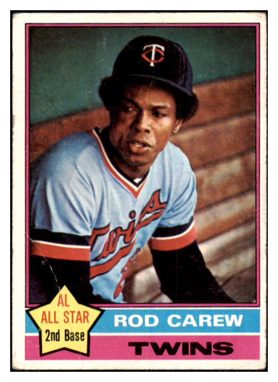 1976 Topps Baseball #400 Rod Carew Twins Good 434080