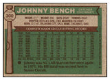 1976 Topps Baseball #300 Johnny Bench Reds VG-EX 434082