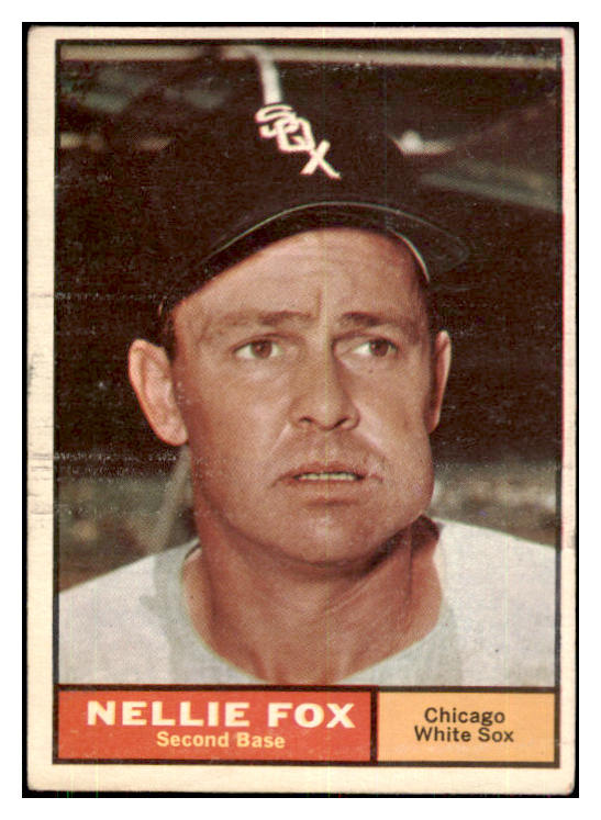 1961 Topps Baseball #030 Nellie Fox White Sox VG-EX 434092