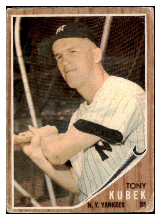 1962 Topps Baseball #430 Tony Kubek Yankees GD-VG 434131