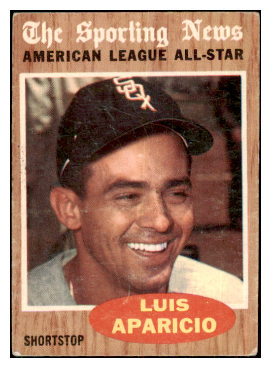 1962 Topps Baseball #469 Luis Aparicio A.S. White Sox VG-EX 434134