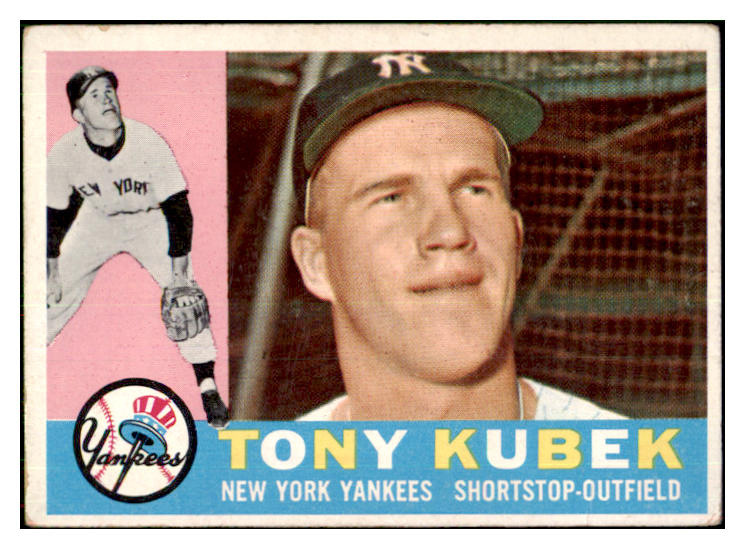 1960 Topps Baseball #083 Tony Kubek Yankees VG-EX 434164