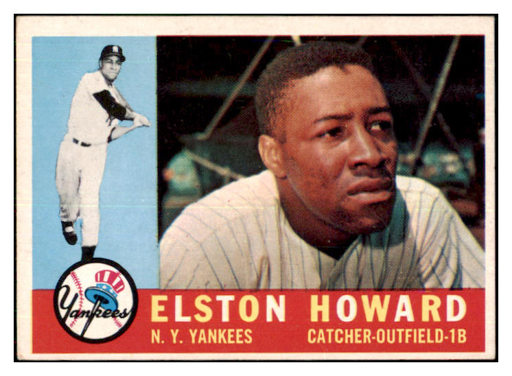 1960 Topps Baseball #065 Elston Howard Yankees EX 434166