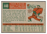 1959 Topps Baseball #448 Vada Pinson Reds EX-MT 434202