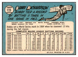 1965 Topps Baseball #115 Bobby Richardson Yankees VG-EX 434235