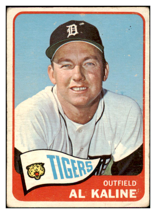 1965 Topps Baseball #130 Al Kaline Tigers VG 434237