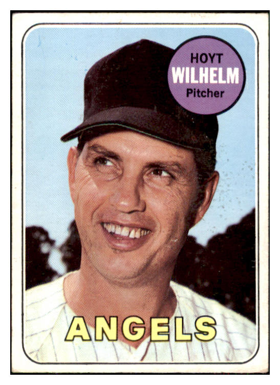 1969 Topps Baseball #565 Hoyt Wilhelm Angels VG-EX 434258