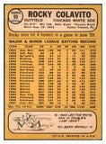 1968 Topps Baseball #099 Rocky Colavito White Sox EX 434283
