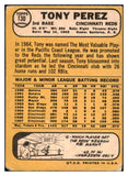 1968 Topps Baseball #130 Tony Perez Reds FR-GD 434291