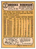 1968 Topps Baseball #020 Brooks Robinson Orioles VG-EX 434293