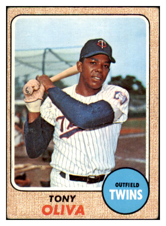1968 Topps Baseball #165 Tony Oliva Twins VG-EX 434300
