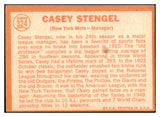 1964 Topps Baseball #324 Casey Stengel Mets VG-EX 434338