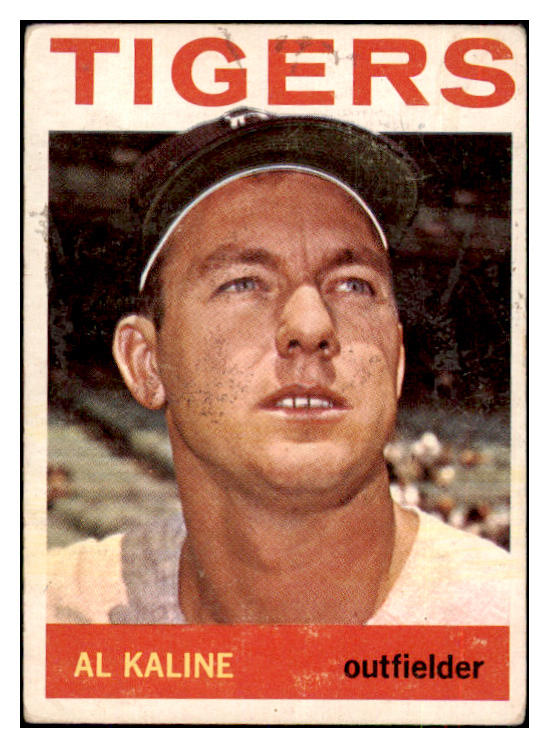 1964 Topps Baseball #250 Al Kaline Tigers VG 434340