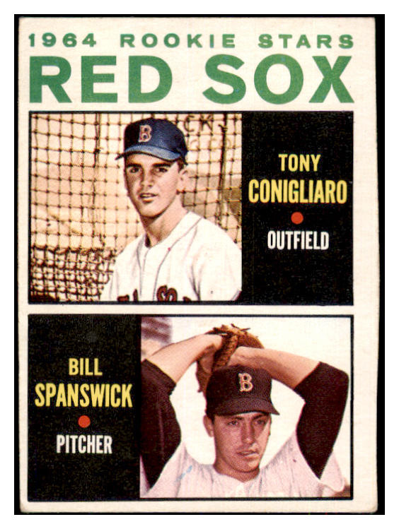 1964 Topps Baseball #287 Tony Conigliaro Red Sox VG-EX 434345