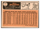 1966 Topps Baseball #210 Bill Mazeroski Pirates EX 434359