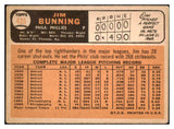 1966 Topps Baseball #435 Jim Bunning Phillies VG 434364