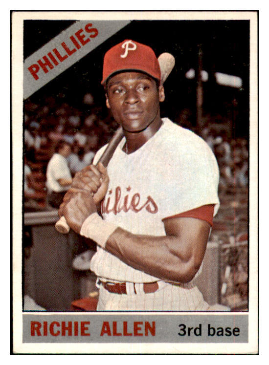 1966 Topps Baseball #080 Richie Allen Phillies EX-MT 434381