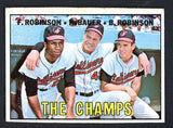1967 Topps Baseball #001 Brooks Robinson Frank Robinson GD-VG 434427