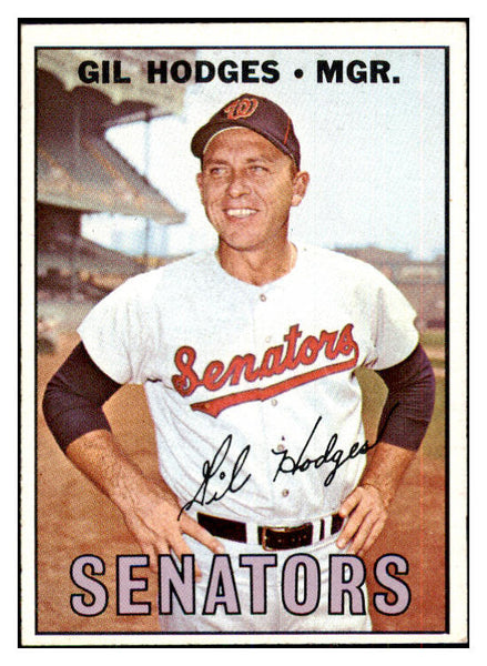 1967 Topps Baseball #228 Gil Hodges Senators NR-MT 434432