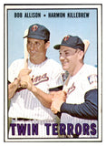 1967 Topps Baseball #334 Harmon Killebrew Bob Allison EX 434436