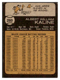 1973 Topps Baseball #280 Al Kaline Tigers VG 434447