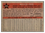 1958 Topps Baseball #479 Nellie Fox A.S. White Sox EX 434472
