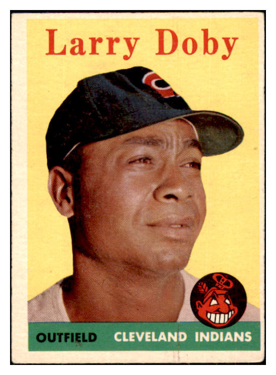1958 Topps Baseball #424 Larry Doby Indians VG-EX 434476