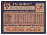 1984 Topps Baseball #008 Don Mattingly Yankees NR-MT 434542