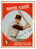 1959 Topps Baseball #509 Norm Cash White Sox EX-MT 434583
