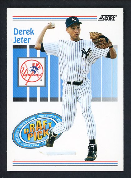 1993 Score #489 Derek Jeter Yankees EX-MT 434587