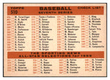1959 Topps Baseball #510 New York Yankees Team EX-MT 434609