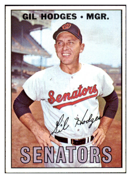 1967 Topps Baseball #228 Gil Hodges Senators NR-MT 434617