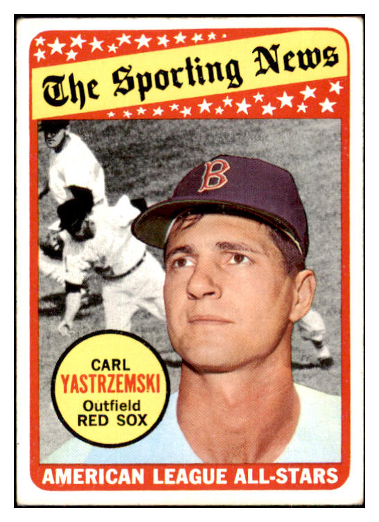 1969 Topps Baseball #425 Carl Yastrzemski A.S. Red Sox VG-EX 434642