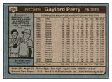 1980 Topps Baseball #280 Gaylord Perry Padres NR-MT 434681