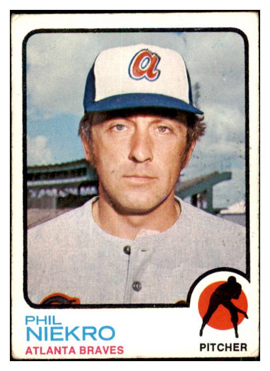 1973 Topps Baseball #503 Phil Niekro Braves VG-EX 434704