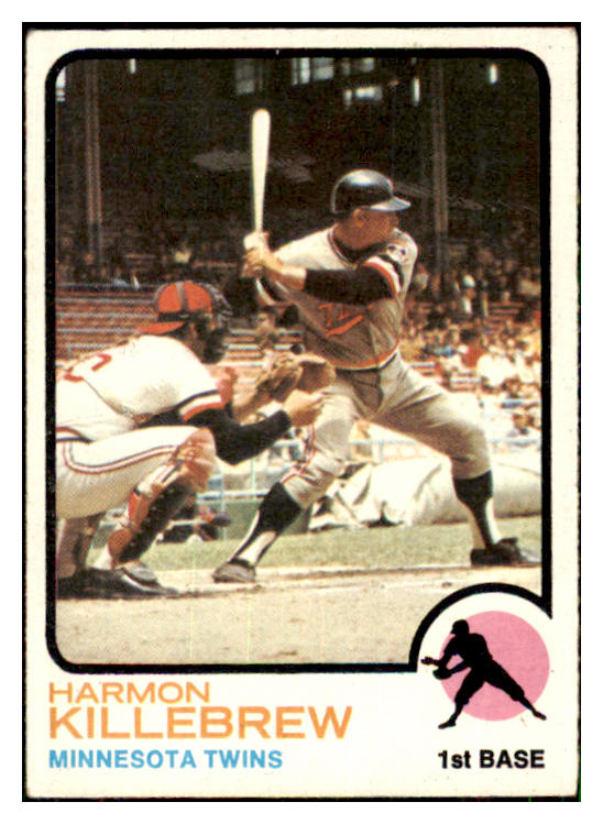 1973 Topps Baseball #170 Harmon Killebrew Twins EX 434719