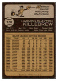 1973 Topps Baseball #170 Harmon Killebrew Twins EX 434719
