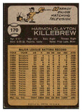 1973 Topps Baseball #170 Harmon Killebrew Twins VG-EX 434722