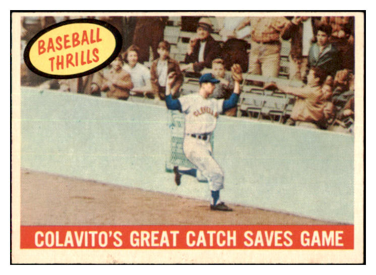 1959 Topps Baseball #462 Rocky Colavito IA Indians EX-MT 434740