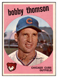 1959 Topps Baseball #429 Bobby Thomson Cubs EX-MT 434773