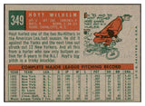 1959 Topps Baseball #349 Hoyt Wilhelm Orioles EX 434774