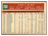 1959 Topps Baseball #260 Early Wynn White Sox EX-MT 434776