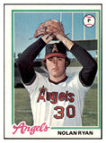 1978 Topps Baseball #400 Nolan Ryan Angels VG-EX 434815