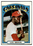 1972 Topps Baseball #200 Lou Brock Cardinals VG-EX 434827