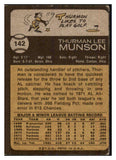 1973 Topps Baseball #142 Thurman Munson Yankees VG-EX 434833