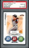 2010 Topps Attax Buster Posey Giants PSA 10 GEM MINT 434876