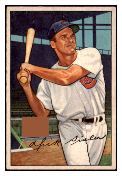 1952 Bowman Baseball #127 Dick Sisler Reds EX-MT 434892