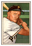 1952 Bowman Baseball #119 Bill Howerton Pirates EX-MT 434933