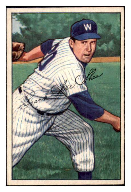 1952 Bowman Baseball #230 Frank Shea Senators EX-MT 434936